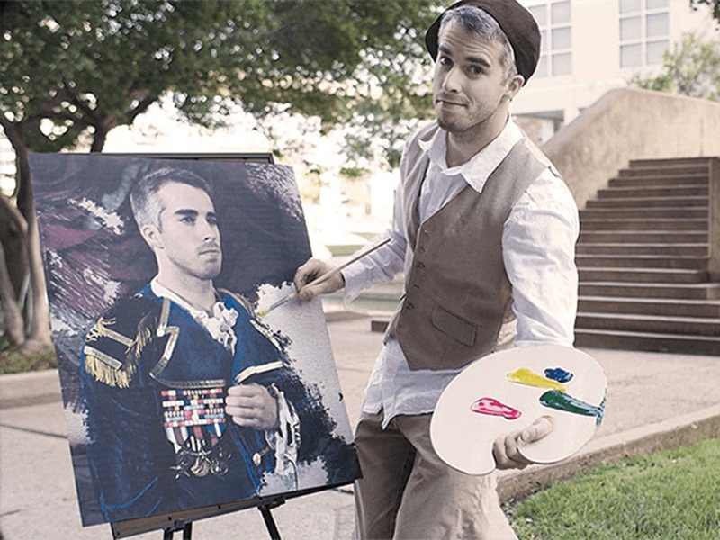 رجل يضع اروع الصور على فيس بوك!